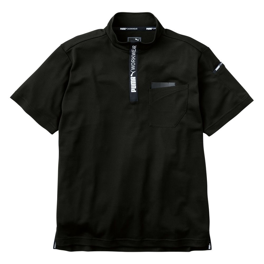 作業ウェアPUMA半袖ハイネックジップ（PW-3013N)