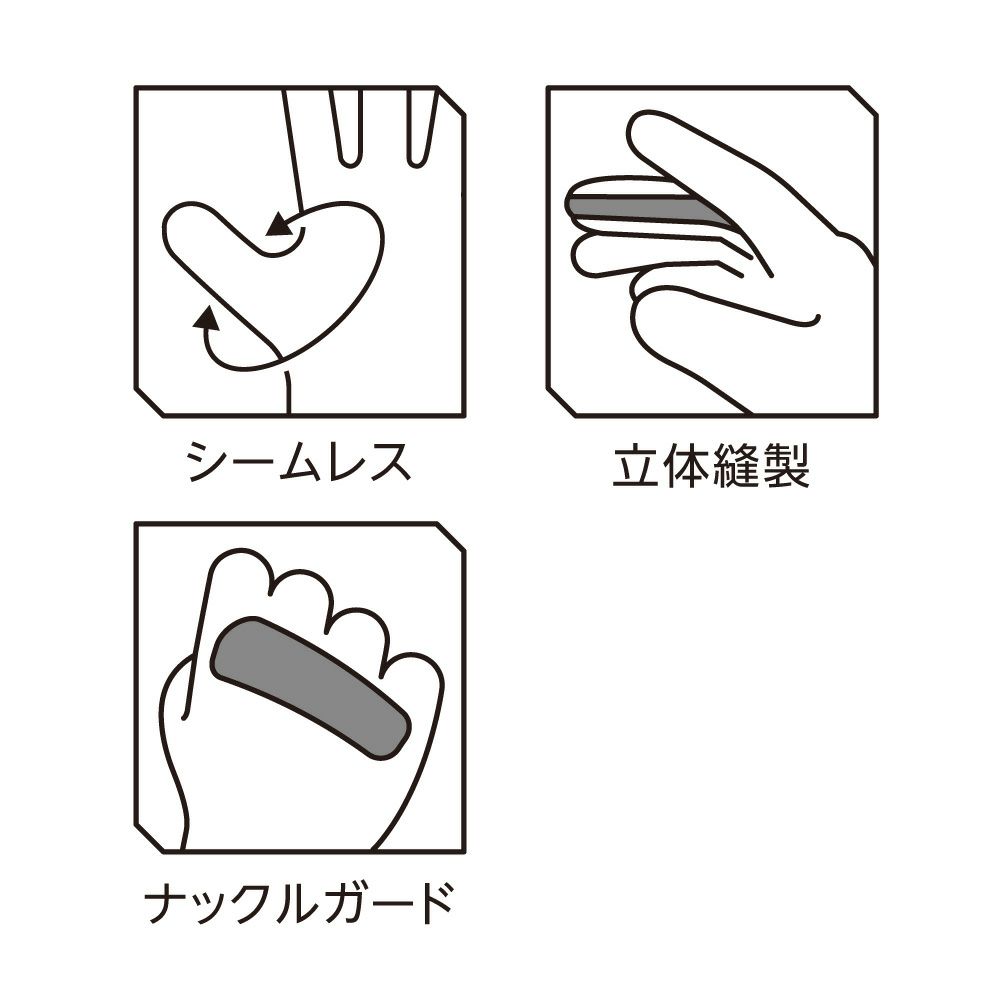 山羊革手袋 ワークグローブPUMA（CM-7001）