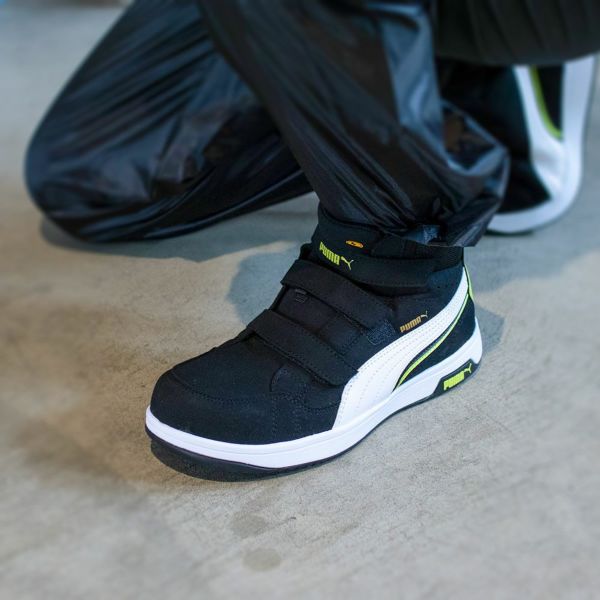 63.203.0 エアツイスト2.0 ミッド フック＆ループ ブラック （ヘリテイジ）