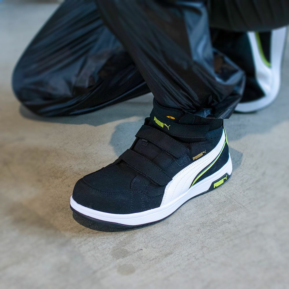 63.203.0 エアツイスト2.0 ミッド フック＆ループ ブラック （ヘリテイジ）